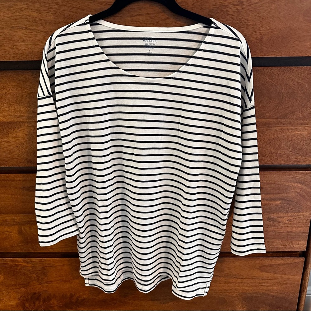 Market & Spruce Striped Tee